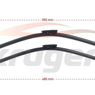 ARAÇ BAZLI SİLECEK SÜPÜRGESİÖN MUZ TİPİ LOGAN 12> SANDERO II 12> DUSTER 18> 550MM+480MM