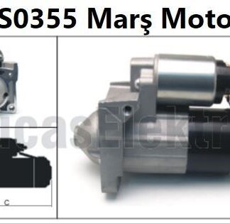 MARS MOTORU 12V 1,2KW 12 DIS LOGAN 1,5DCI