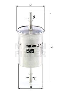 YAKIT FILTRESI ROADSTER Coupe (452) 03>05 FORTWO Coupe (450) 04>07 FORTWO Cabrio (453) 16>
