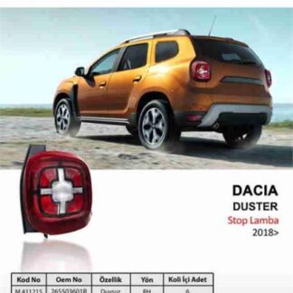 STOP LAMBASI SAG DUYSUZ DACIA DUSTER 18>