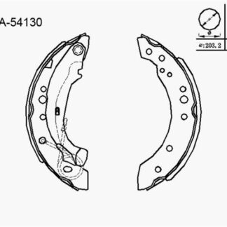 KAMPANA BALATA CLIO IV 12> / LOGAN 04> SANDERO 12> / P1007 05> / C2 C3