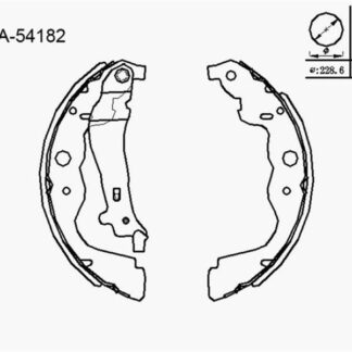 KAMPANA BALATA CLIO IV 13> CLIO SYMBOL KANGOO II 08> CAPTUR 13> / LOGAN DUSTER 10> DOKKER 12> LODGY 12> / CITAN 12>