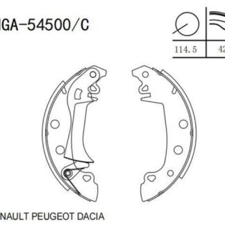 KAMPANA BALATA CIRCIRLI ( FIAT: M131 YAPISTIRMA 83 – 99)