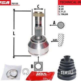AKS KAFASI DIS -( PEUGEOT : BOXER CITROEN : JUMPER FIAT : DUCATO III 11Q / 15Q / 17Q 07– ) 35×29×71.5