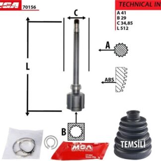 AKS KAFASI IC SAG MAFSALLI ( FIAT : DUCATO PEUGEOT : BOXER CITROEN : JUMPER 2.2MJTD 2.3MJTD 3.0MJTD 06– )