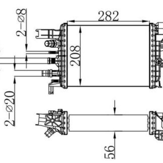 TURBO RADYATORU BRAZING EXPRESS DUSTER II KANGOO IV LODGY 1.5 K9K