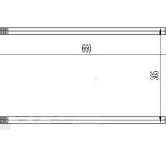 KLIMA RADYATORU (FIAT: LINEA 1.3 JTD 1.4 T-JET 06.07> )