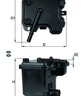 YAKIT FILTRESI 1682253080/30750085 1.6 HDI / TDCI 206/207/307/308/PARTNER/S40/V50/FOCUS 03-