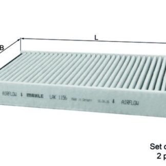 POLEN FILTRESI F40-F45-F46-X1 F48-X2 F39-I3 MINI F54-F55-F56-F57-F60 14- ( KARBONLU )