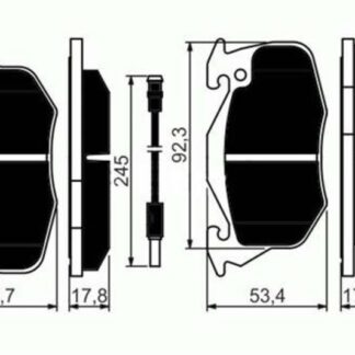 FREN BALATASIÖN FİŞLİ R5 R9 1.4 R11 R18 R19 R21 EXPRESS / P205 I II P305 II P309 I II P405 I II