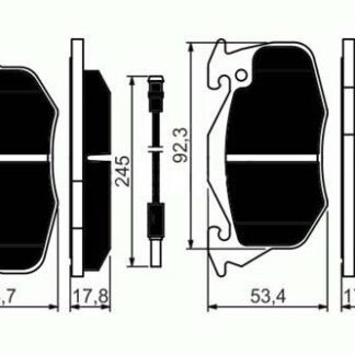 FREN BALATASIÖN FİŞLİ R5 R9 1.4 R11 R18 R19 R21 EXPRESS / P205 I II P305 II P309 I II P405 I II