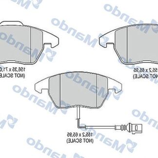 FREN BALATASI ON GOLF5-GOLF6-JETTA-CADDY-PASSAT-LEON 04-