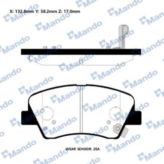 ON FREN BALATASI ELANTRA 11 -> ELANTRA 16 -> I30 11 -> OPTIMA 12 -> CERATO 15 -> CEED 12 ->