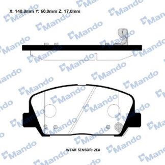 ON FREN BALATASI I30 12 -> ELANTRA 10 -> CEED 12->