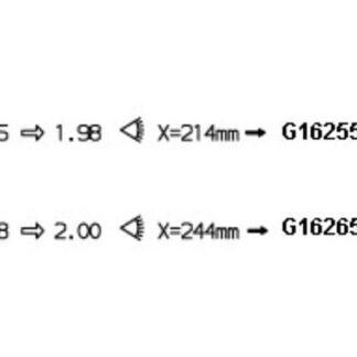 AMORTİSÖR ÖN SAĞ 244MM ALMERA I 1.4 1.6 98>00
