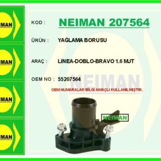 YAGLAMA BORUSU LINEA-DOBLO-BRAVO 1.6 MJT