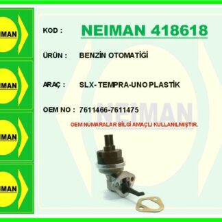 BENZIN OTOMATIGI SLX- TEMPRA-UNO