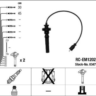 BUJİ KABLOSU TAKIM RC-EM1202 1.6 LANCER (CS) 03-07