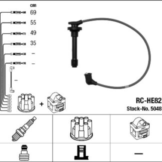 BUJİ KABLOSU TAKIM RC-HE82 2.0 CRV (RD) 97-01