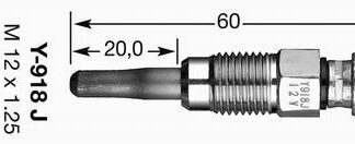 KIZDIRMA BUJISI GOLF PASSAT JETTA T4 CADDY POLO CLASSIC 1,9 / 2,4D 1Y / AJA 94>