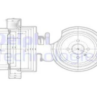 DEL BF367 ASTRA F ASTRA G ASTRA H COMBO C BM KAMPANA ARKA