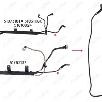 YAKIT BORUSU BRAKET HARIC NEW DOBLO 1.3 MULTIJET