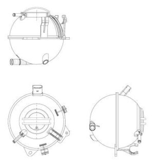 RADYATOR YEDEK SU DEPOSU GOLF5-GOLF6-JETTA-PASSAT-CADDY-A3-LEON 04-13