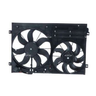 FAN MOTORU GOLF5-JETTA-PASSAT-CADDY-LEON-A3 BMY-BLG-BGU-BSE-BLF-BLP-BJB-BKD-BKP-BXE-BKC 1,4 TSI-1,6-1,6 FSI-1,9 TDI-2,0 TDI 04-13 KOMPLE : SET (SOL + SAG + DAVLUMBAZ)