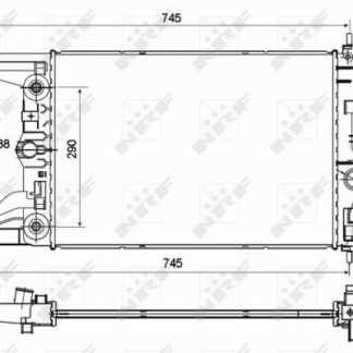 SU RADYATORU BRAZING ASTRA J CRUZE A16XER B16XER 10-