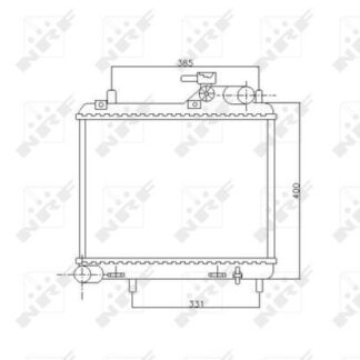SU RADYATORU ACCENT ADMIRA 03-05 1,5 DZL 3 SILINDIR M/T (360X458X16) BRAZING
