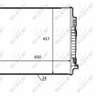 SU RADYATORU GOLF7-PASSAT-A3-LEON CMBA-CPVA-CHPA-CPTA-CRLB-DFCA-DDAA 1,4 TSI-2,0 TDI 13- (BRAZING)