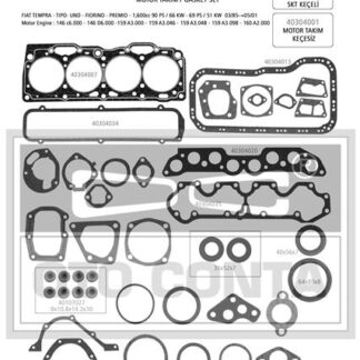 MOTOR TAKIM CONTA FIAT TEMPRA TIPO UNO SLX 1.6 91>