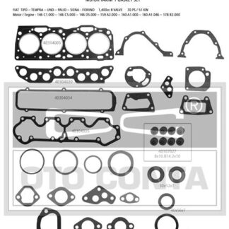 MOTOR TAKIM CONTASI TIPO / UNO 1,4 KECELI