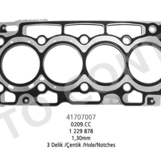 SILINDIR KAPAK CONTASI P206 P207 P307 P308 P3008 P3008 P5008 P407 C4 BERLINGO (II III) PARTNER (II III) C3 (I II III) C4 PICASSO C4 (B7) DS4 DS3 DV6 (1,6HDI 16V)FOCUS S40 1,6TDCI C3 DV4TED4 (1,4HDI 16V) / (3 CENTIK) 1,30MM