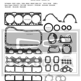 MOTOR TAKIM CONTASI SKT VITON KECE MAREA BRAVA 1,6 16V