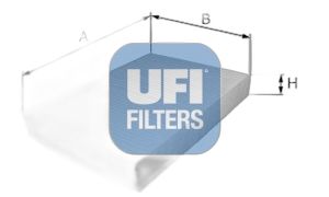 UFI 53.013.00 PASSAT-A4 BM POLEN FİLTRESİ E905LI-LA 45   (KARBONSUZ)