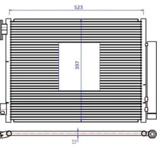 KLIMA RADYATORU RENAULT CAPTUR CLIO IV DACIA SANDERO II LOGAN II DUSTER DOKKER NISSAN MICRA 0.9Tce 1.0Tce 1.2 1.5dCI 1.6Sce