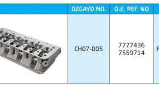 SİLİNDİR KAPAĞI M131 DKS 1.6