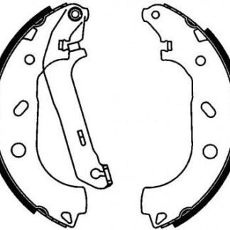 ARKA FREN BALATASI (PABUC) CONNECT 1,8TDCI 02>13+1MM KALIN