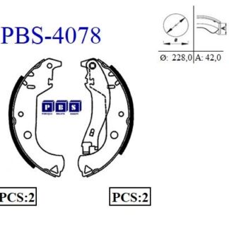 ARKA FREN BALATASI PABUC MAREA ALBEA PALIO WEEKEND 1,2 / 1,4 / 1,6 / 1,9 96>