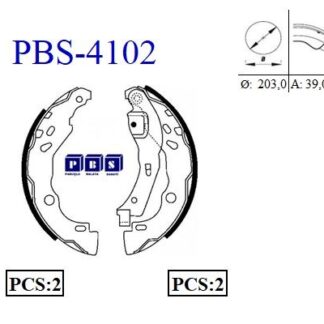 ARKA FREN BALATASI (PABUCLU) RENAULT CLIO II 98>03 CLIO IV 12> SYMBOL II 08> SYMBOL III 14> DACIA LOGAN 04> DACIA SANDERO II 08> DUSTER 10> NISSSAN MICRA IV 10>15 NOTE 13>