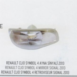 DIS DIKIZ AYNA SINYALI SAG CLIO IV 12> CAPTUR I 13> ZOE 12>
