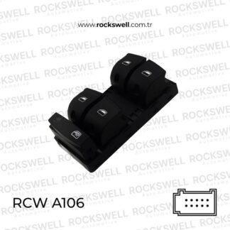 CAM ACMA KAPAMA VE EMNIYET KILIT ANAHTARI SURUCU TARAFI DORTLU A3 04>13 A6 05>11 Q7 07>11