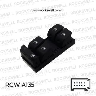 CAM ACMA KAPAMA VE EMNIYET KILIT ANAHTARI DORTLU A4 13>15 A5 12> Q5 13>