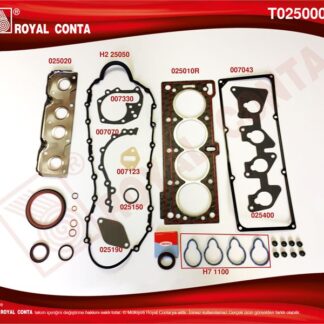 MOTOR TAKIM CONTASI R19 SOLENZA CLIO KANGOO MEGANE 1,4 / 1,6 8V (K7J K7M) (REINZ VE CORTECO KECELI LASTIKLI)