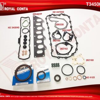 MOTOR TAKIM CONTASI (YARIM) RAINZ KECELI VE SUBAP LASTIKLI TRAFIC LAGUNA 1,9DCI (F9Q)