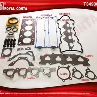 MOTOR TAKIM CONTASI (KECELI+SUBAPLASTIKLI) S,K,C DAHIL ESCORT CLX 1,6 ZETEC E 16V 92>00 MONDEO I / II 1,6 16V 93>00