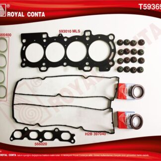 UST TAKIM CONTA (CORTEGO KECELI+SUBAP LASTIKLI) S,K,C DAHIL FOCUS II 03>07 FOCUS II C MAX 04>07 1,6 ZETEC S PFI 16V