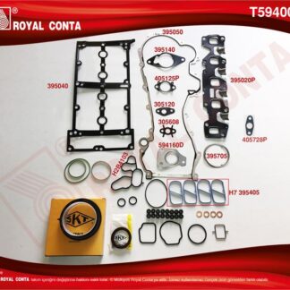 MOTOR TAKIM CONTASI SKT KECELI&REINZ SUBAP,LASTIKLI , (SKCSIZ) DOBLO III PUNTO FIAT 500 09> (MOTOR:199,A1 199,A9)