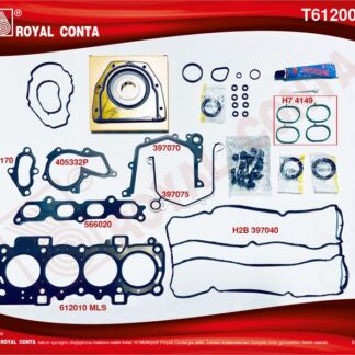MOTOR TAKIM CONTASI (SKT KEÇELI SUBAP LASTIKLI) S,K,C DAHIL FIESTA VI 1,4 16V / 1,25 16V 08>